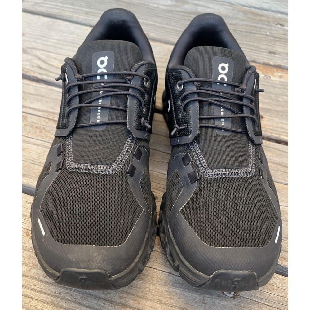 On Running Cloud Waterproof Women's Running Shoes - Black - Picture 3 of 10
